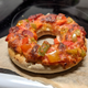 salami pizza donut